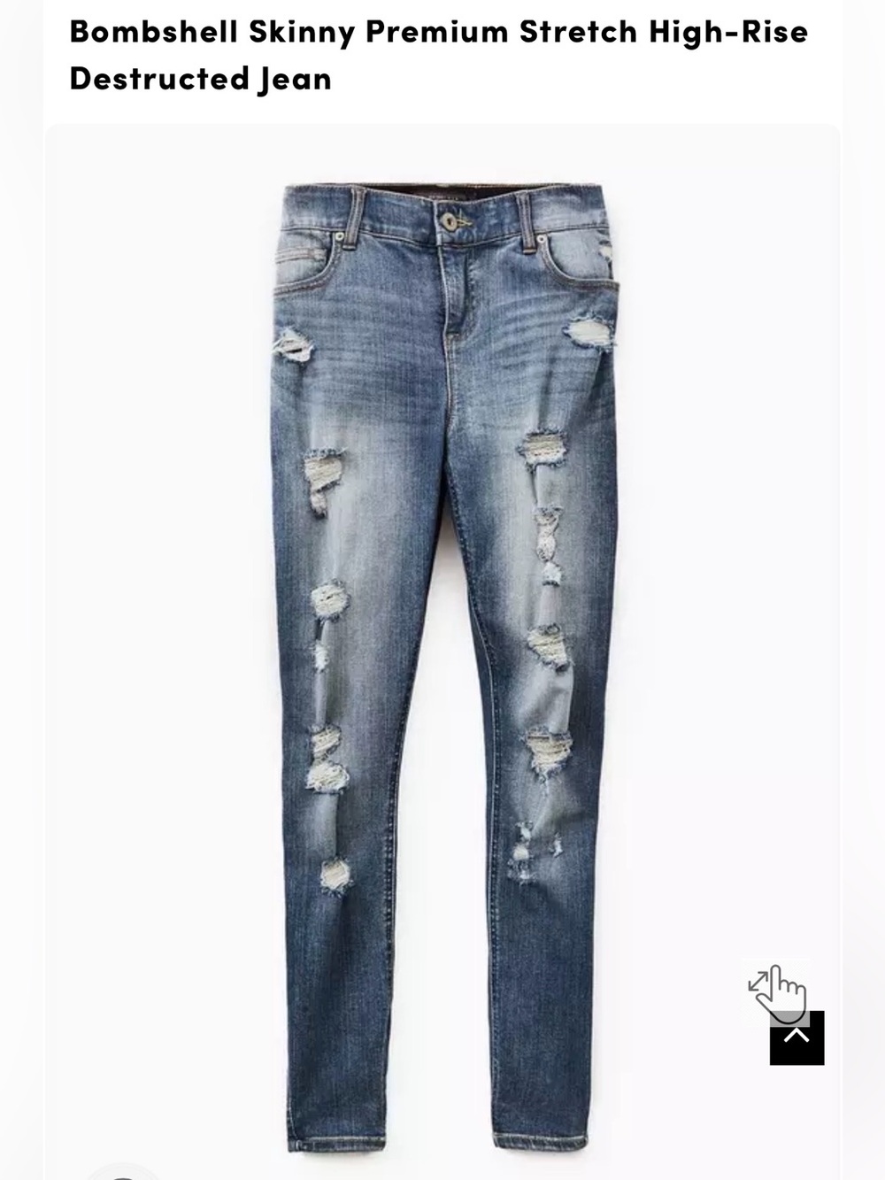 Torrid Bombshell Skinny Premium Stretch Jeans